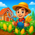 Family Idle Farm: Build & Harvest